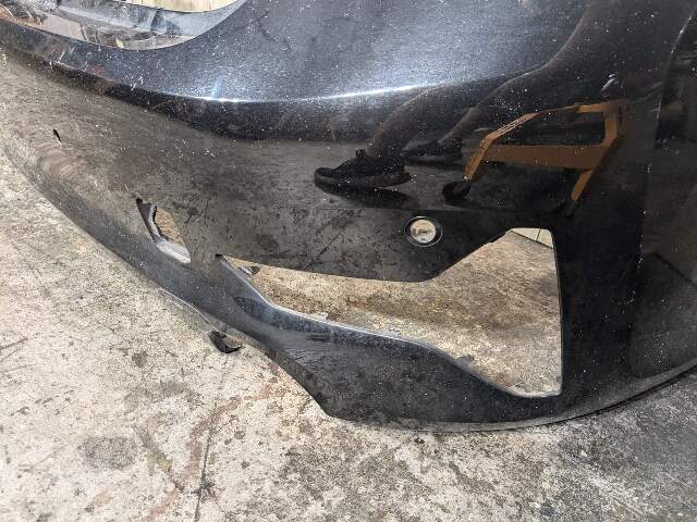 DAMAGE* 19-21 OEM BMW G20 330 Rear Bumper Cover Panel Dual Exhaust Black 475