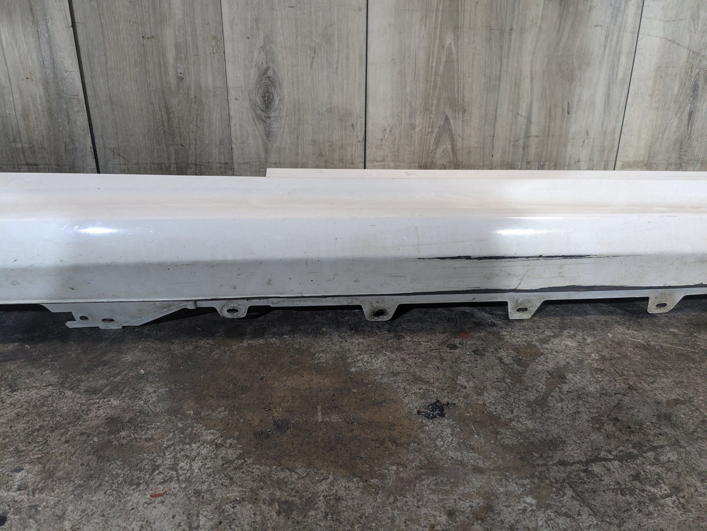 NOTE* OEM BMW F32 F33 440 Right Passenger M-SPORT Side Skirt Rocker Panel White