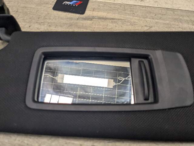 17-20 OEM BMW G30 540 M550 F90 M5 Interior Left Driver Sun Visor Alcantara Black