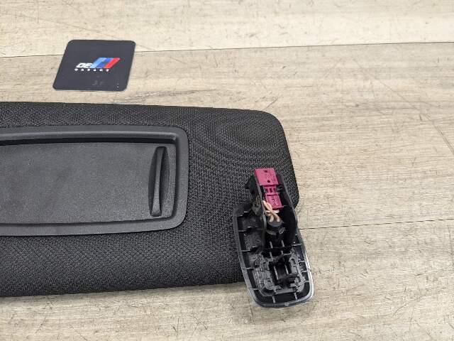 17-20 OEM BMW G30 540 M550 F90 M5 Interior Left Driver Sun Visor Alcantara Black