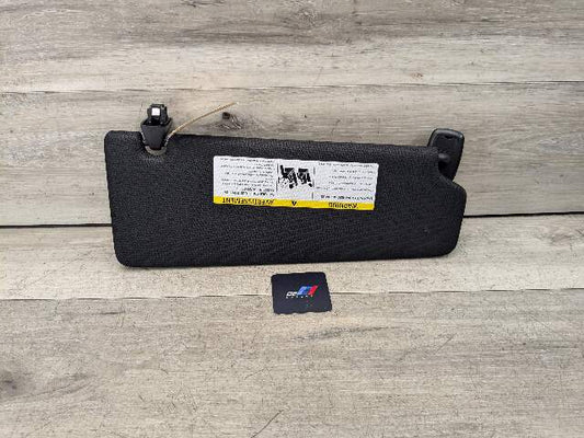 17-20 OEM BMW G30 540 M550 F90 M5 Interior Left Driver Sun Visor Alcantara Black