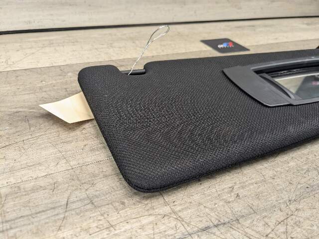 17-20 OEM BMW G30 530 540 F90 Interior Right Passenger Sun Visor Alcantara Black