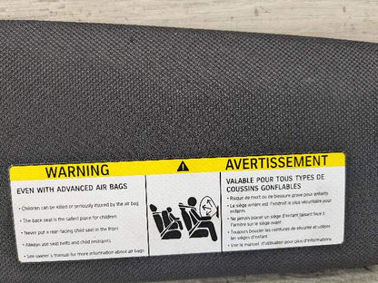 17-20 OEM BMW G30 530 540 F90 Interior Right Passenger Sun Visor Alcantara Black