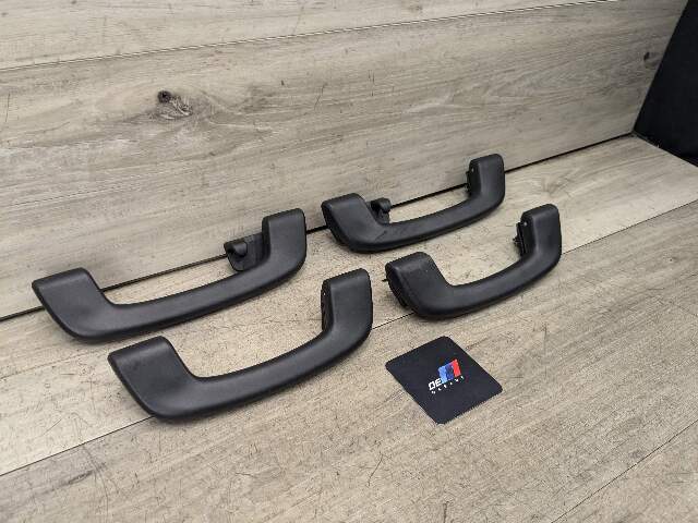 17-23 OEM BMW G30 520 530 540 M550 Interior Roof Top Grab Handle SET Black