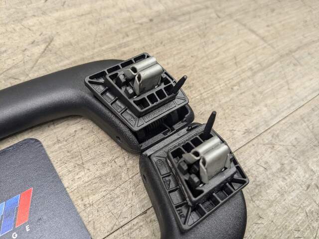 17-23 OEM BMW G30 520 530 540 M550 Interior Roof Top Grab Handle SET Black