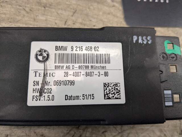 OEM BMW F01 F10 F25 F22 F30 F36 F80 HEATED Left Right Seat Control Module Unit