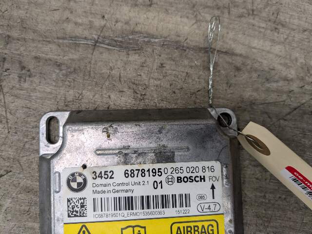 OEM BMW F15 F16 F85 F86 AirBag Air Bag SRS ICM Control Module Unit ECU Comp