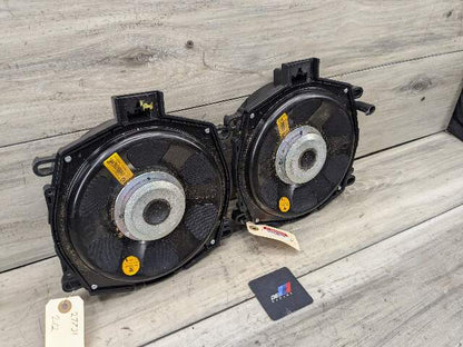 12-19 OEM BMW F16 F26 X4 X6 Left Right Side Sub Subwoofer Audio Speaker SET HIFI