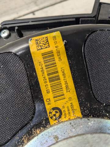 12-19 OEM BMW F16 F26 X4 X6 Left Right Side Sub Subwoofer Audio Speaker SET HIFI