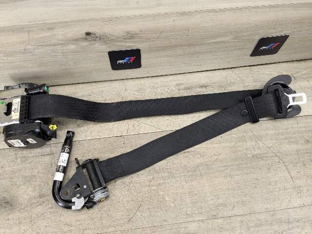OEM BMW F15 F16 F85 F86 X5 X6 Front Right Passenger Seat Belt Retractor Black
