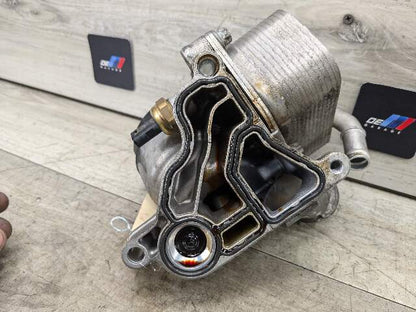 OEM BMW F10 F15 F16 F25 X3 X4 X5 X6 N55 Engine Oil Filter Housing COOLER