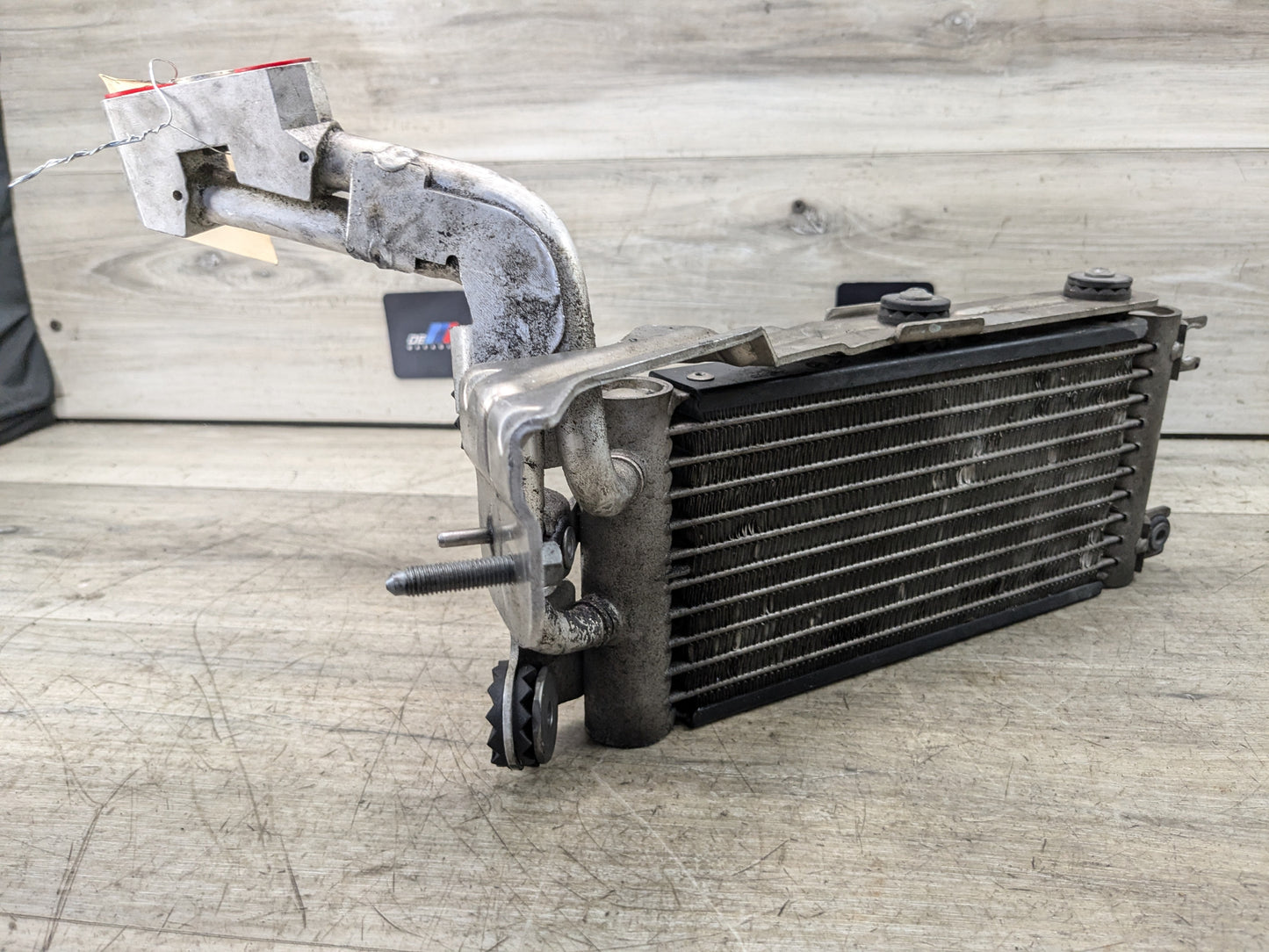 07-15 BMW OEM E90 E92 X1 S65 N54 N55 Passenger Engine Oil Cooler Radiator