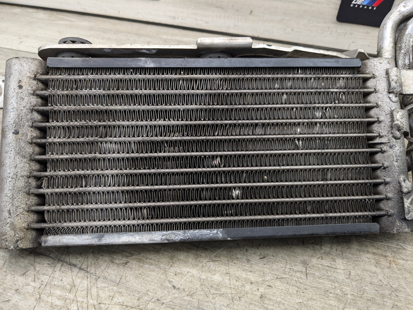 07-15 BMW OEM E90 E92 X1 S65 N54 N55 Passenger Engine Oil Cooler Radiator