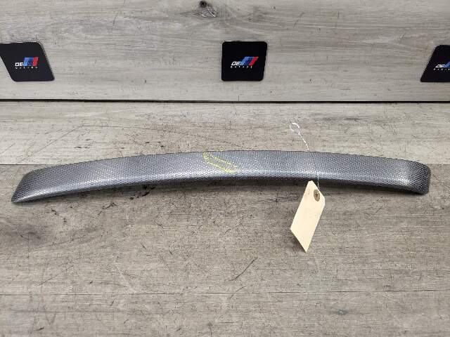 NOTE* OEM BMW E92 E93 Rear Left Right Aluminum Glacier Silver Interior Trim Pair