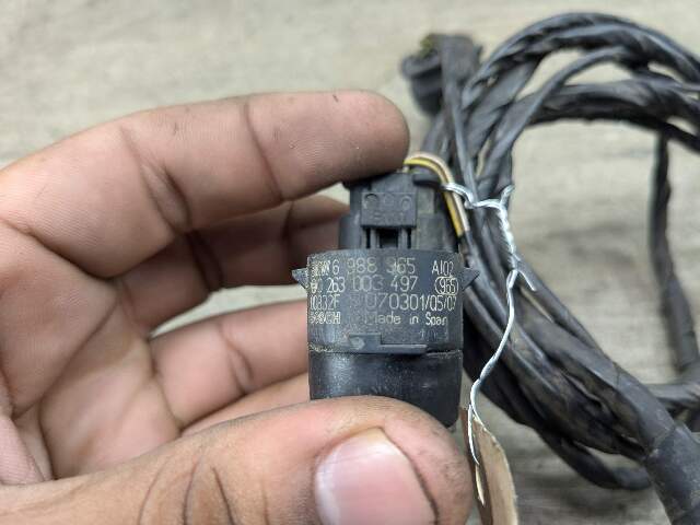 *OEM BMW E90 E92 E93 M3 Rear Parking Distance Sensor Harness Wires PDC Gray