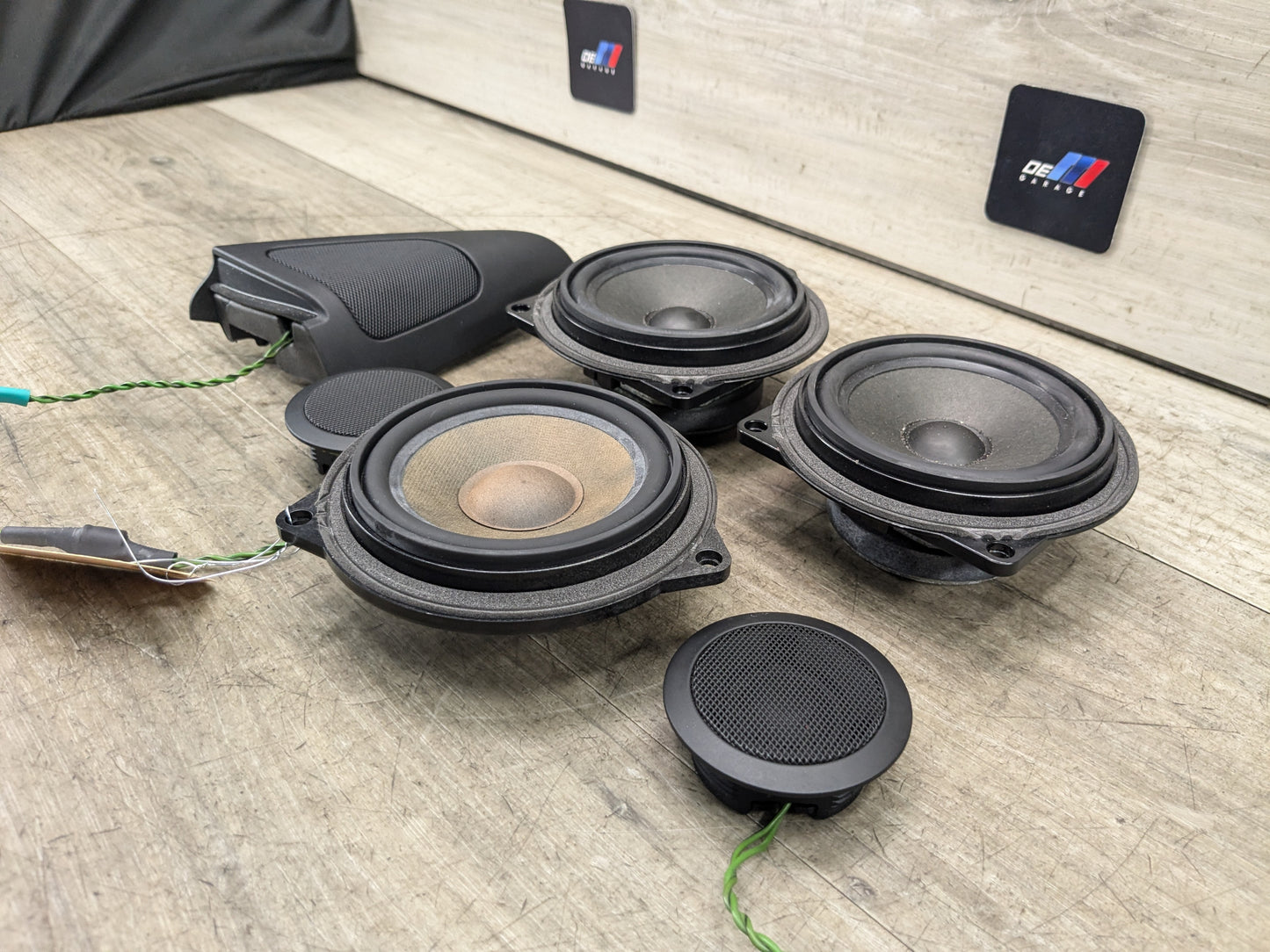 07-13 OEM BMW E92 E90 328 335 E88 Audio HIFI HI-Fi Sound Speakers Tweeters SET