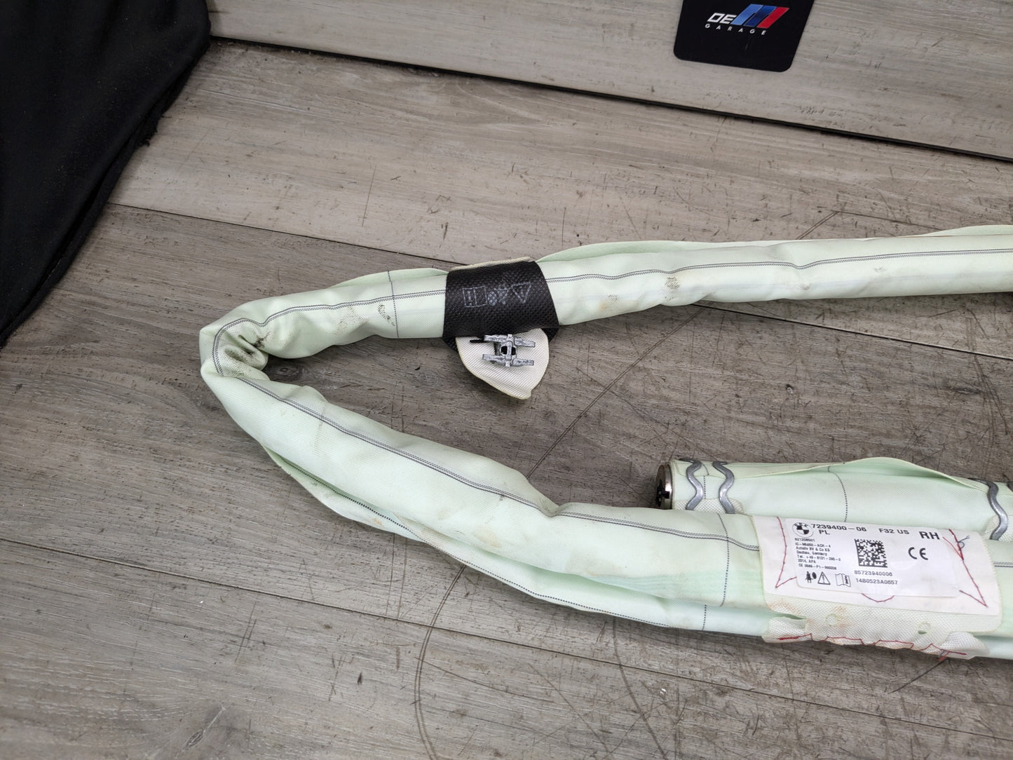 OEM BMW F32 F82 M4 Coupe Right Passenger Top Roof Head Air Bag Airbag Curtain