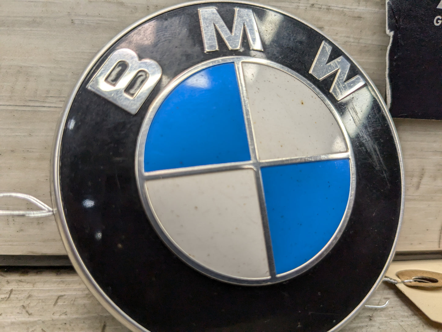 Genuine BMW F22 F23 F30 F32 F80 E90 M2 M3 M4 Rear Trunk Lid Round Emblem 74mm