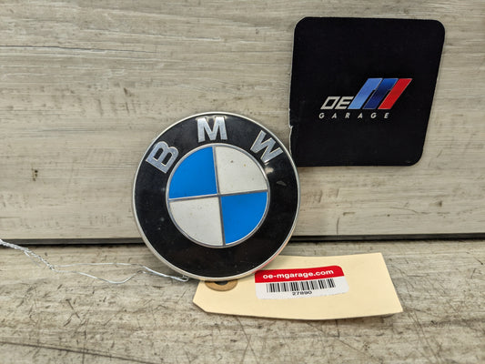 Genuine BMW F22 F23 F30 F32 F80 E90 M2 M3 M4 Rear Trunk Lid Round Emblem 74mm