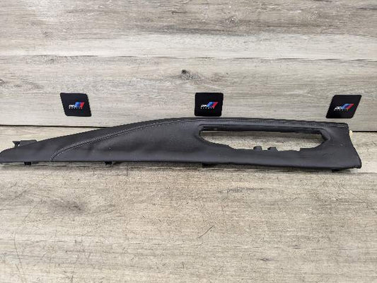 14-19 OEM BMW F15 F16 X5 X6 F85 F86 Nappa Leather Upper Dash Screen Trim Panel