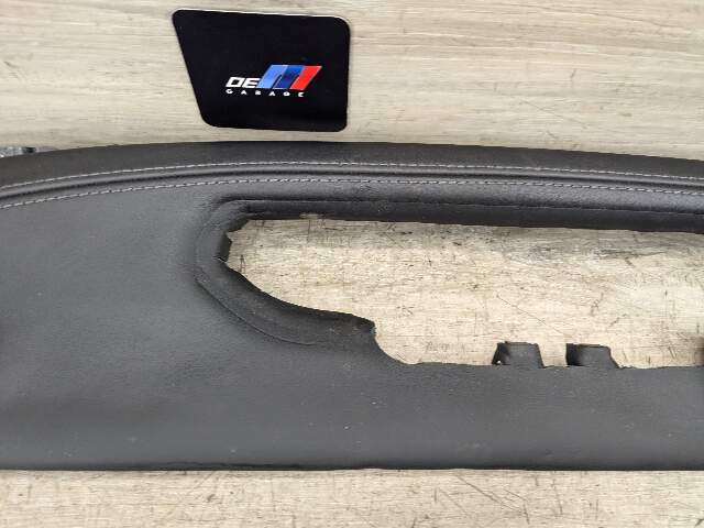 14-19 OEM BMW F15 F16 X5 X6 F85 F86 Nappa Leather Upper Dash Screen Trim Panel