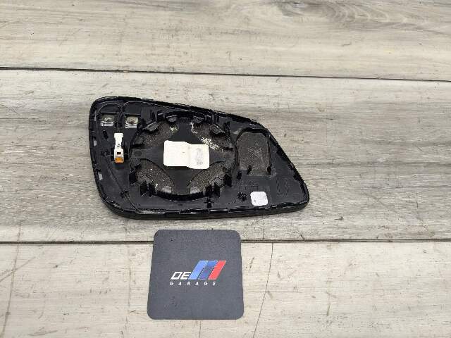 12-20 OEM BMW F30 F32 F22 M2 Side View Mirror Glass Left Driver Heated Auto Dim