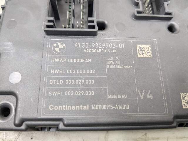 12-18 OEM BMW F82 F30 F32 REM Rear Body Control Unit Electronic Module BCM Box