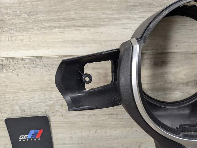 14-19 OEM BMW F15 F16 X5 X6 M SPORT Steering Wheel Trim Bezel Cover