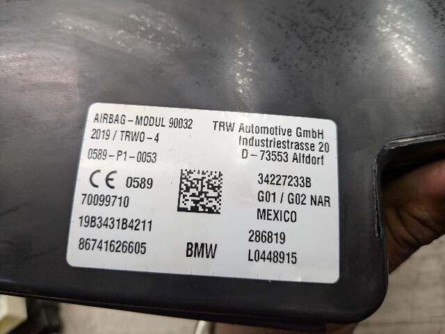 OEM BMW G01 G02 F97 X3 X4 Front Passenger Right Seat Side SRS Airbag Integrated
