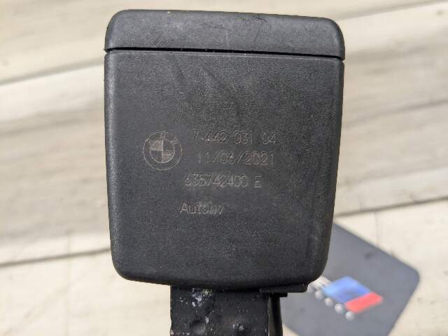 17-21 OEM BMW G21 G20 330 M340 Rear Left Driver Seatbelt Seat Belt Buckle