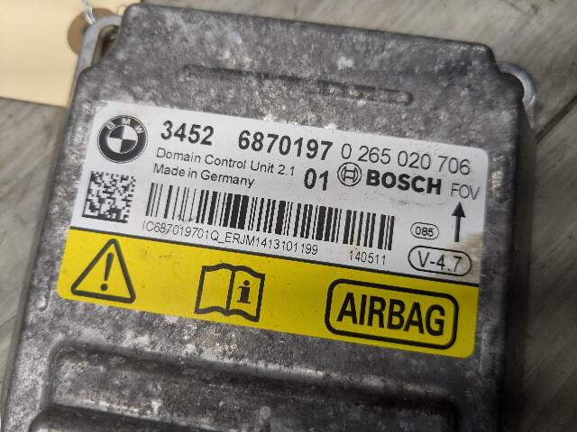 OEM BMW F15 F16 F85 F86 AirBag Air Bag SRS ICM Control Module Unit ECU Comp