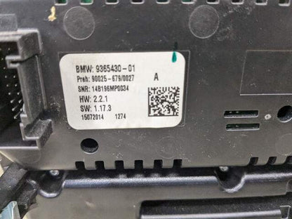 WEAR* OEM BMW F15 F85 X5 F16 F86 X6 AC Heater Control Panel Radio Media Switch