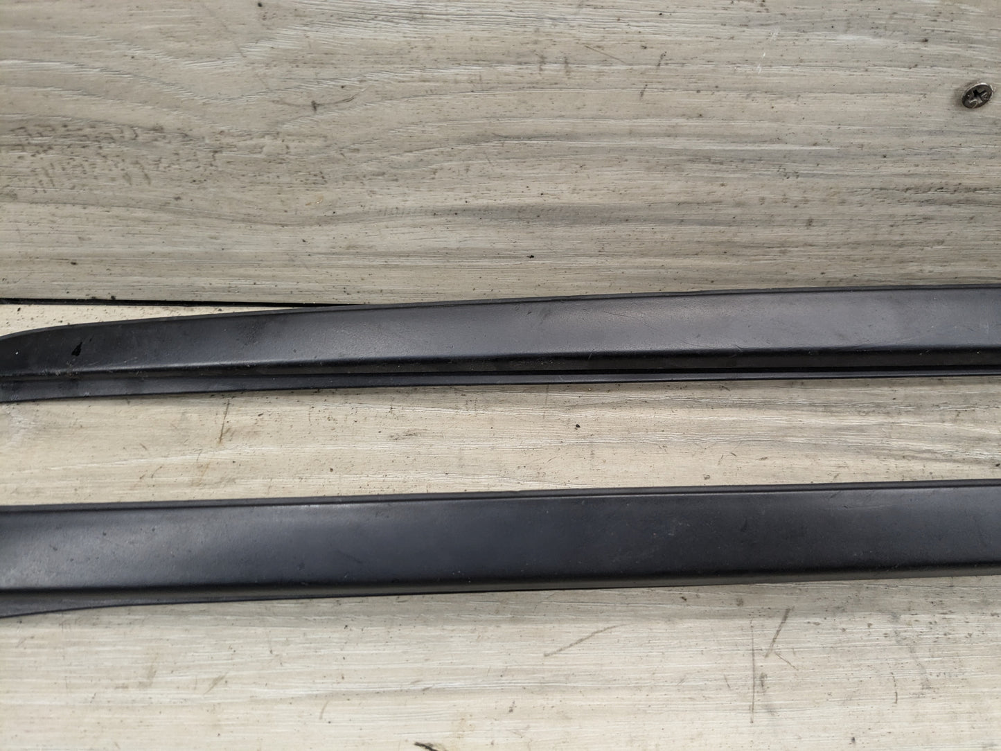 OEM BMW G20 330 M340 Front Left Right Windshield Pillar Rail Molding Trim SET