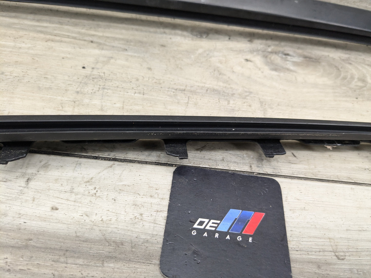 OEM BMW G20 330 M340 Front Left Right Windshield Pillar Rail Molding Trim SET