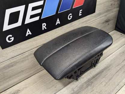 14-19 OEM BMW F15 F16 F85 F86 X5 X6 M Front Center Console Arm Rest Leather