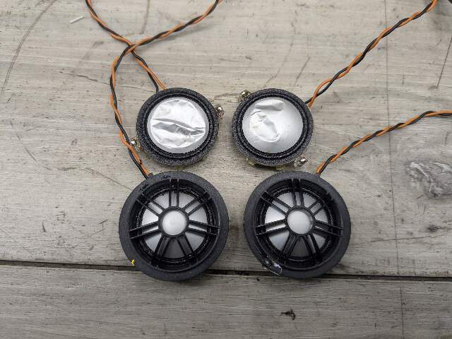 14-19 OEM BMW F15 F16 F85 F86 X5 X6 Stereo Audio Speakers Top Harman Kardon SET