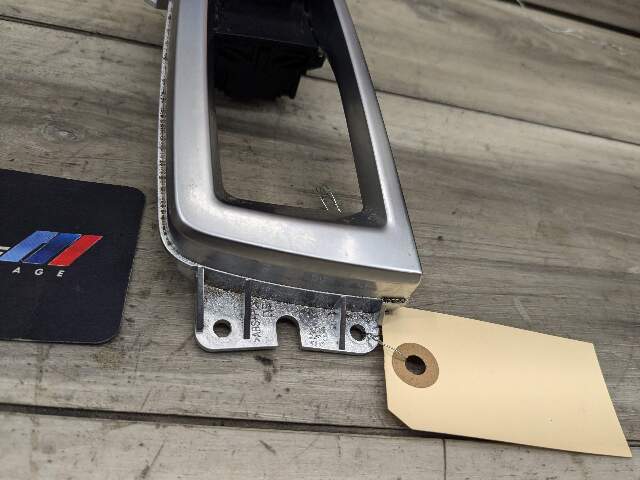 10-16 OEM BMW F01 F07 F02 550 750 Parking Brake Auto Hold Switch w/ Trim Panel