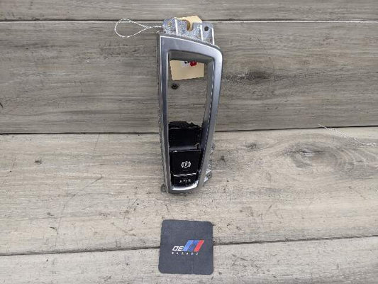 10-16 OEM BMW F01 F07 F02 550 750 Parking Brake Auto Hold Switch w/ Trim Panel