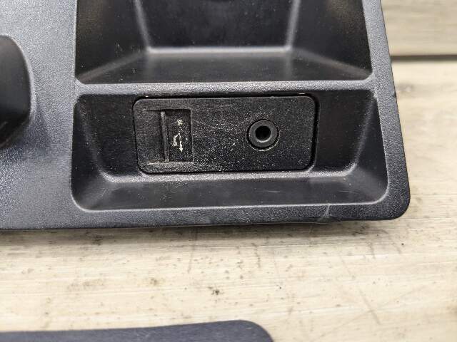 07-13 OEM BMW E70 X5 Front Center Console Storage Socket Bin Cover Trim