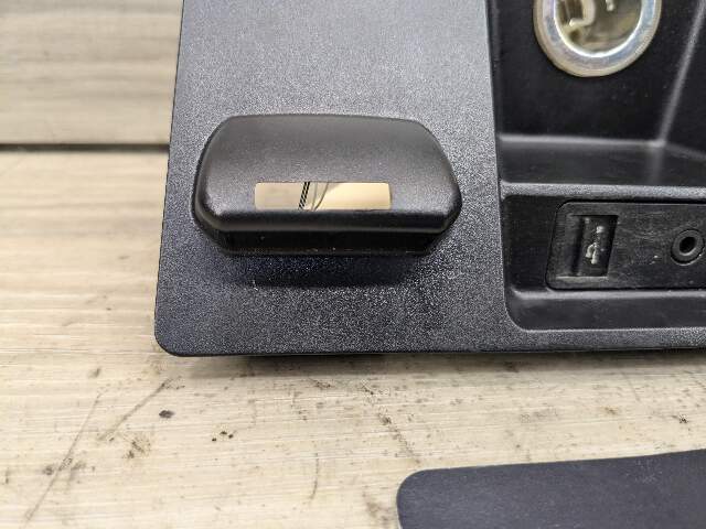 07-13 OEM BMW E70 X5 Front Center Console Storage Socket Bin Cover Trim