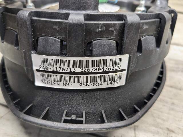 OEM BMW E70 E71 X5 X6 Front Driver SPORT Steering Wheel Airbag Air Bag Black