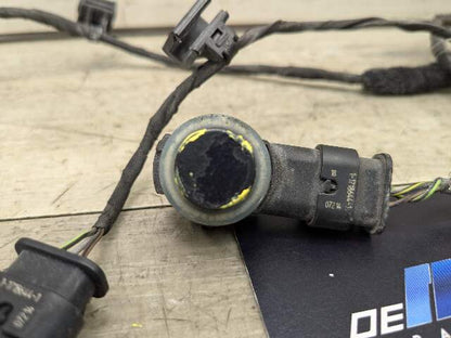 NOTE* OEM BMW F15 X5 REAR Parking Distance Sonic Sensor PDC Harness Black 416