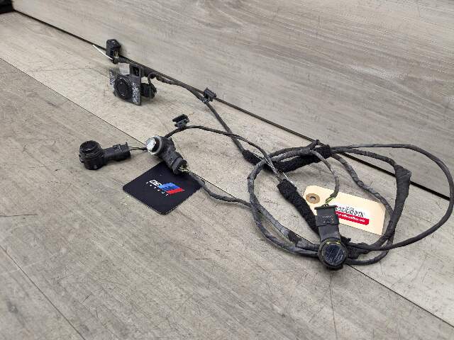 NOTE* OEM BMW F15 X5 REAR Parking Distance Sonic Sensor PDC Harness Black 416