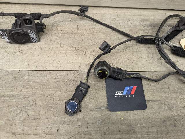 NOTE* OEM BMW F15 X5 REAR Parking Distance Sonic Sensor PDC Harness Black 416
