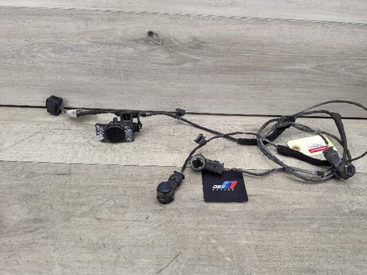 NOTE* OEM BMW F15 X5 REAR Parking Distance Sonic Sensor PDC Harness Black 416