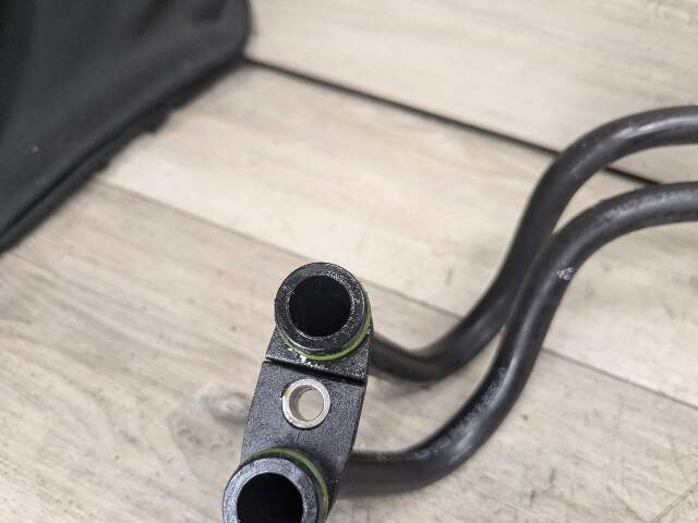 14-19 OEM BMW F15 F16 X5 X6 Transmission Oil Cooler Inlet Outlet Pipe Hose Line