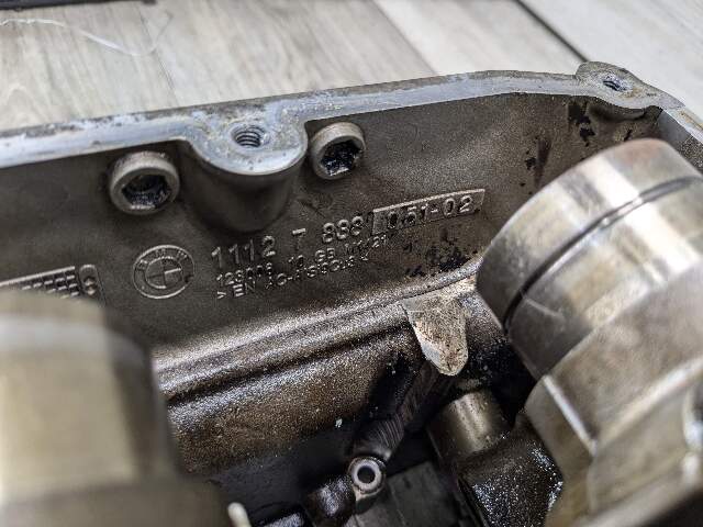 06-13 OEM BMW E90 E92 E93 Engine S65 Passenger Right Side Cylinder Head