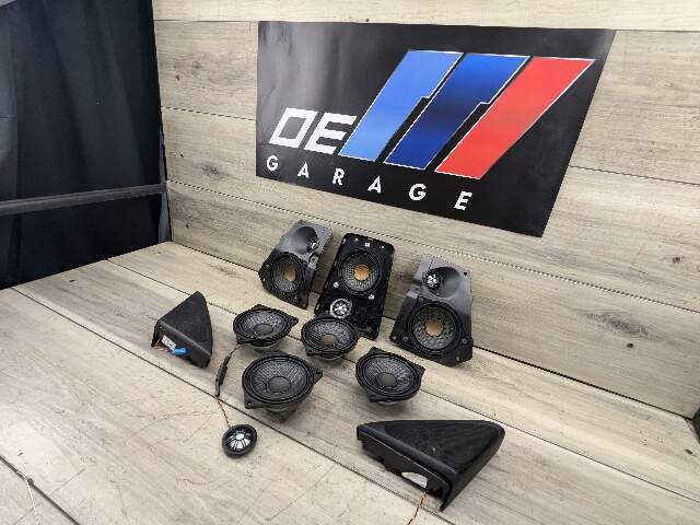 10-15 OEM BMW F01 F02 740 750 Top HARMAN KARDON DSP Speakers Tweeters SET