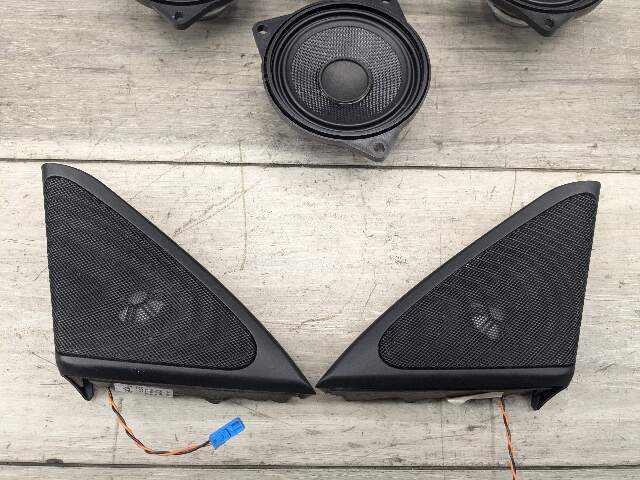 10-15 OEM BMW F01 F02 740 750 Top HARMAN KARDON DSP Speakers Tweeters SET