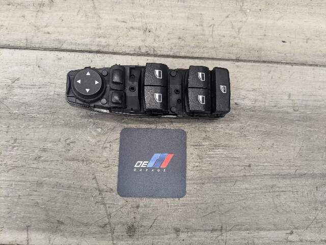 14-19 OEM BMW F15 F16 F85 X5 X6 Front Driver Master Window Glass Lifter Switch